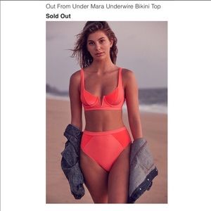 Out from under high waisted bikini set